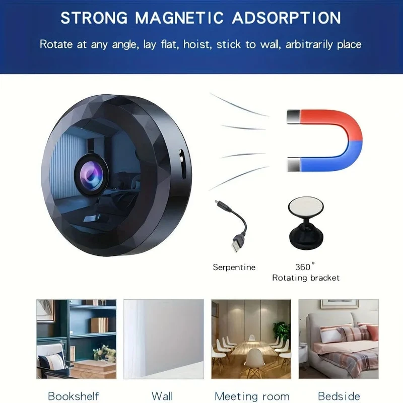 Xiaomi MIJIA A11 Mini Kamera WiFi Drahtlose Überwachung Sicherheit Schutz Remote Camcorder Video Überwachung Smart Home