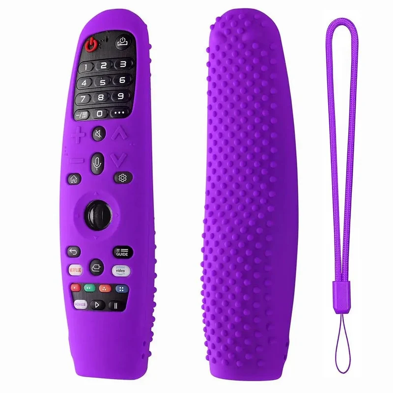 Weiche Silikonhülle für die Fernbedienung, Schutzhülle, stoßfest, für LG Smart TV Magic AN-MR650A600 20GA 19BA, Ersatzzubehör