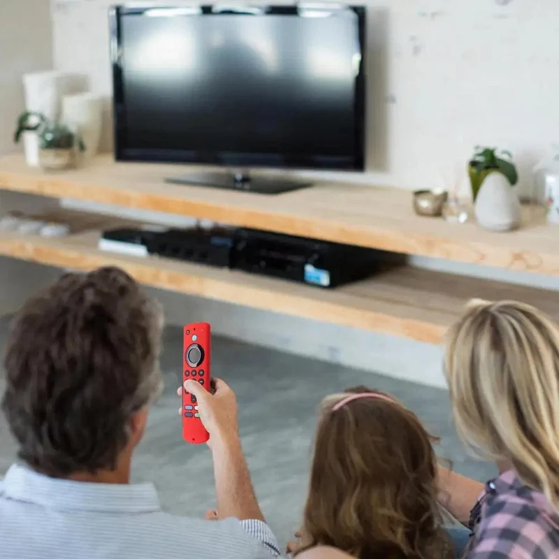 Schutzhülle für Fernbedienung, Silikon-Schutzhülle, im Dunkeln leuchtend, kompatibel mit der brandneuen Amazon Fire TV Stick 4K 2023-Fernbedienung