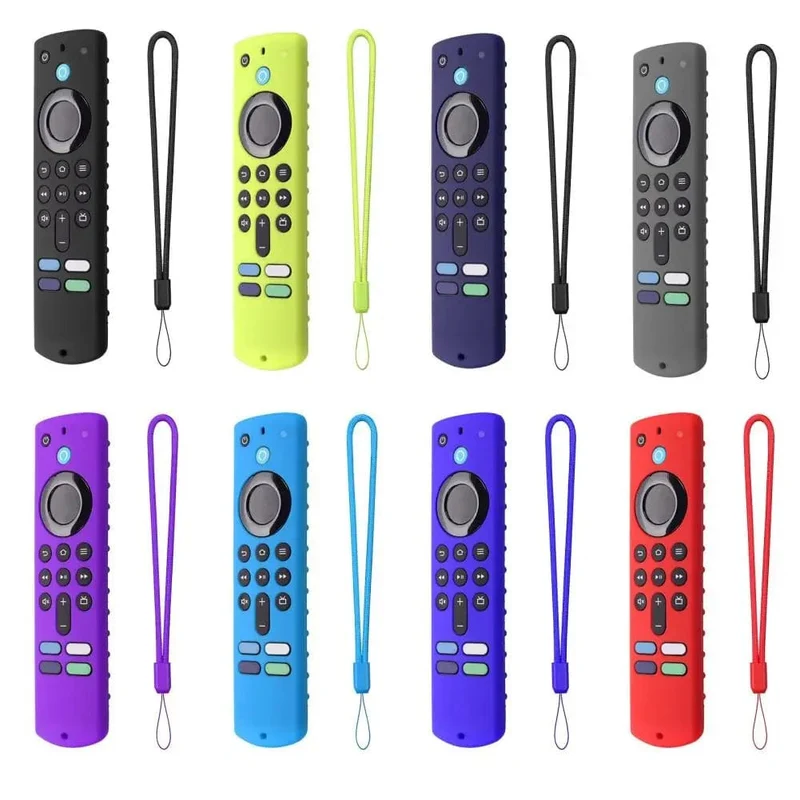 Schutzhülle für Fernbedienung, Silikon-Schutzhülle, im Dunkeln leuchtend, kompatibel mit der brandneuen Amazon Fire TV Stick 4K 2023-Fernbedienung