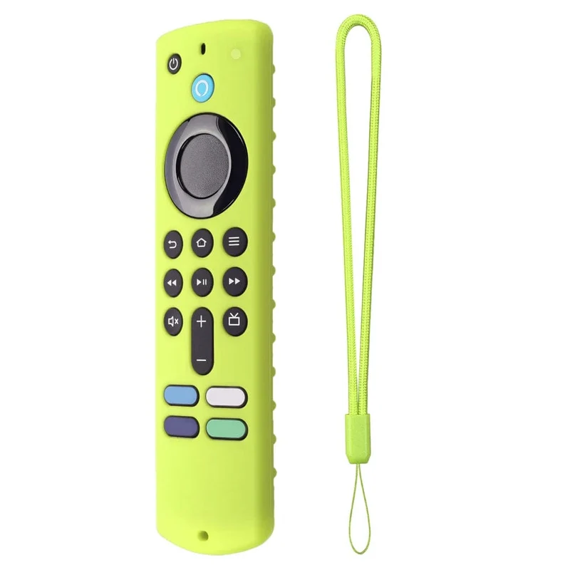 Schutzhülle für Fernbedienung, Silikon-Schutzhülle, im Dunkeln leuchtend, kompatibel mit der brandneuen Amazon Fire TV Stick 4K 2023-Fernbedienung