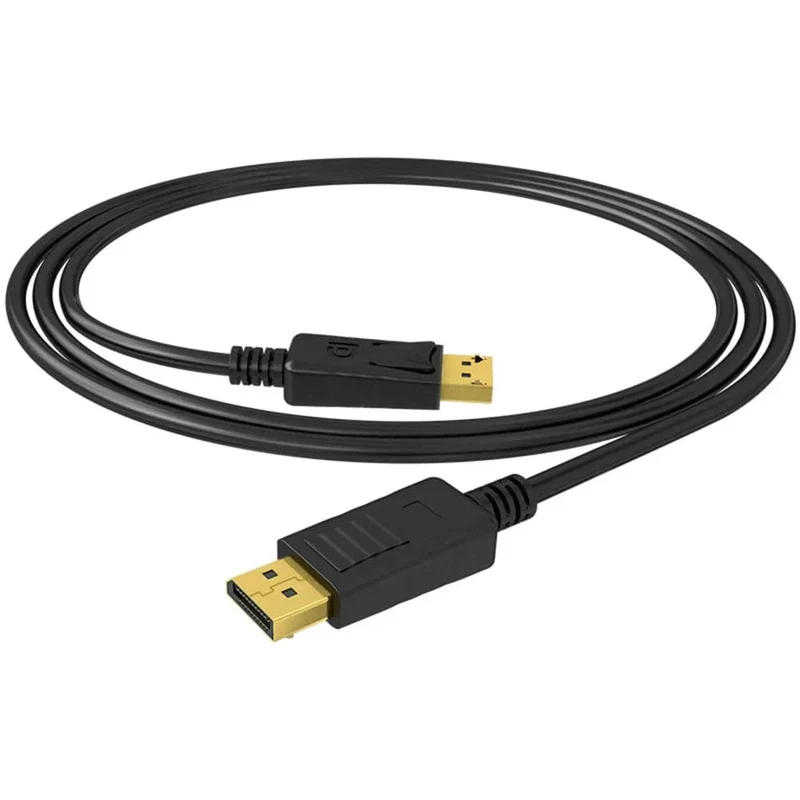 Dp-zu-Hdmi-Kabel, 1.8 m, 4k HD-Adapterkabel, Computermonitorkabel, konvertiert große Dp- zu Hdmi-