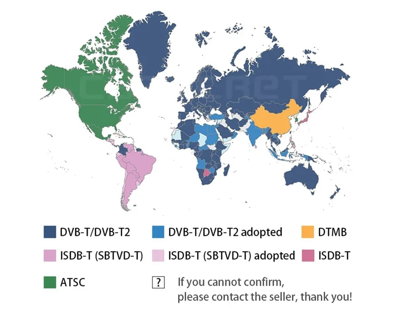 LEADSTAR D8 Tragbarer Fernseher 8 Zoll DVB-T2 ATSC ISDB-T TDT Digitaler und analoger Mini-Kleinwagenfernseher Unterstützt USB TF MP4 H.265 AC3