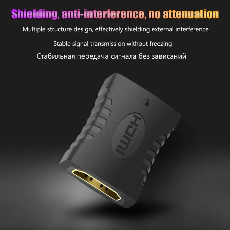 1-2PCS 4K HDMI Extender Buchse Auf Buchse Konverter Erweiterung Adapter Für Monitor Display Laptop PS4/3 PC TV Hdmi Kabel Verlängerung