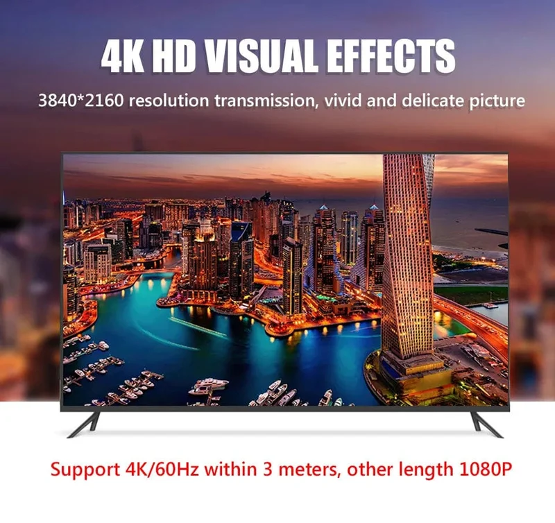 1-2PCS 4K HDMI Extender Buchse Auf Buchse Konverter Erweiterung Adapter Für Monitor Display Laptop PS4/3 PC TV Hdmi Kabel Verlängerung