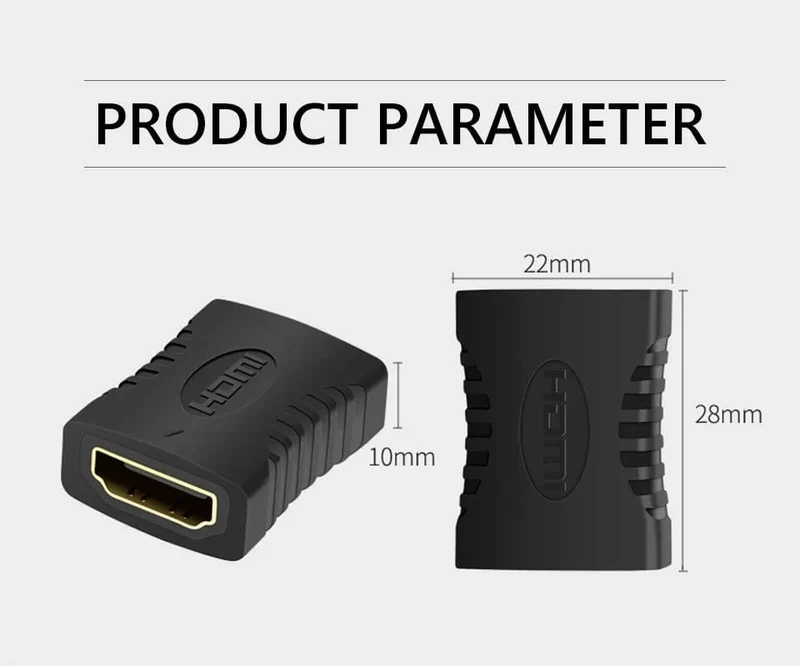 1-2PCS 4K HDMI Extender Buchse Auf Buchse Konverter Erweiterung Adapter Für Monitor Display Laptop PS4/3 PC TV Hdmi Kabel Verlängerung