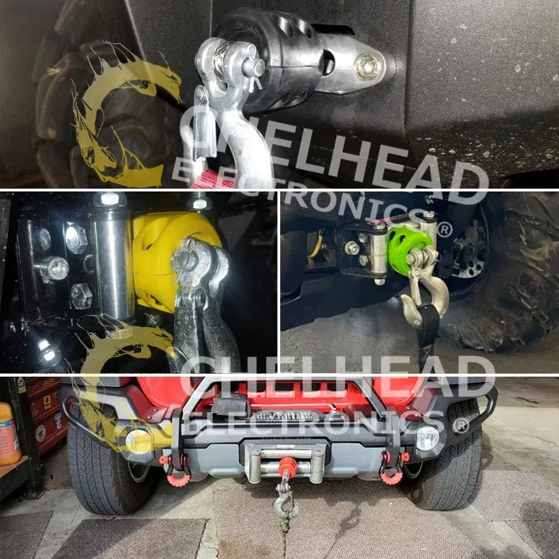 Kabel Haken Stopper Winde Montieren Stop Seil Linie Kabel Saver für Universal Auto Offroad ATV UTV Zubehör Teile