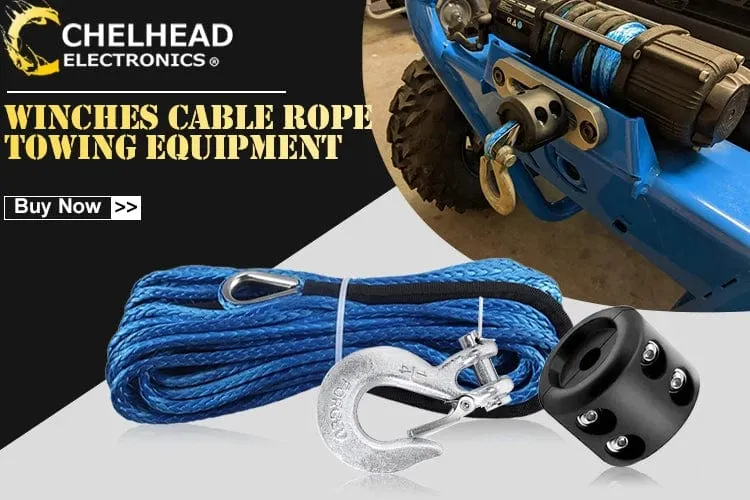 Kabel Haken Stopper Winde Montieren Stop Seil Linie Kabel Saver für Universal Auto Offroad ATV UTV Zubehör Teile