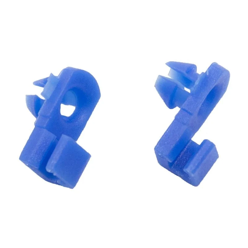 Universal-Türschlossstangenclip für Auto, Griffhalterung auf der Fahrerseite, passend für 3 mm-4 mm-Loch, Kunststoffnietbefestigungen, Autokabelclip