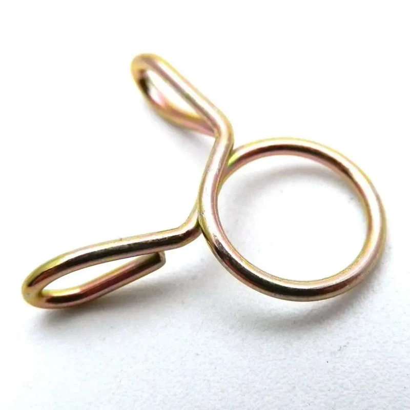 10 Stücke Luftschläuche Schlauchschellen Sortiment Kit Feste Feder Hoop 5-31MM Verzinkt Rohrclip