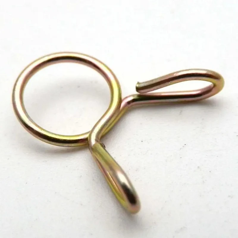 10 Stücke Luftschläuche Schlauchschellen Sortiment Kit Feste Feder Hoop 5-31MM Verzinkt Rohrclip
