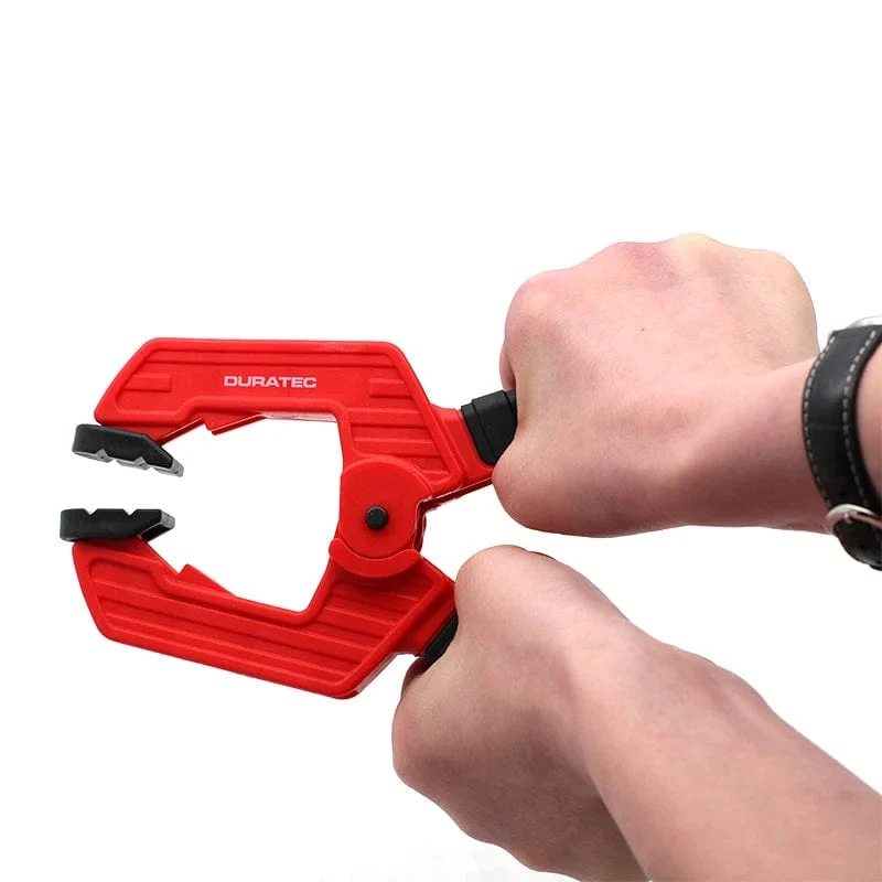 Robuste Federklemme aus Kunststoff für die Holzbearbeitung, stark, Typ A, extra großer Clip, Nylon, Holz, Tischlerwerkzeug