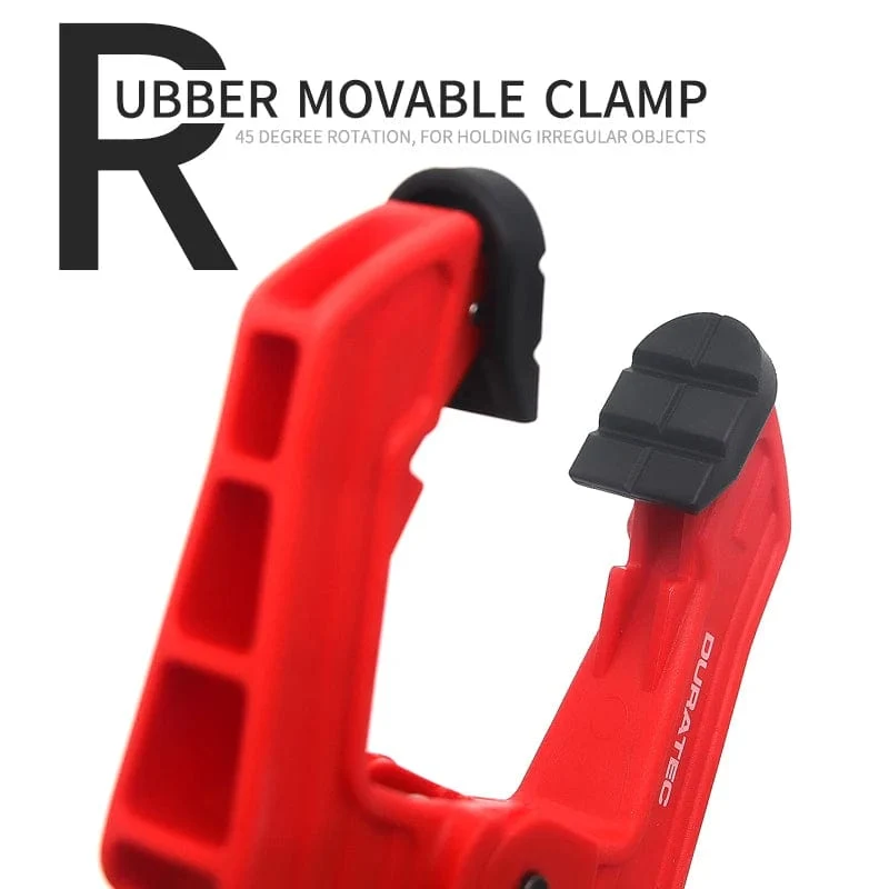 Robuste Federklemme aus Kunststoff für die Holzbearbeitung, stark, Typ A, extra großer Clip, Nylon, Holz, Tischlerwerkzeug