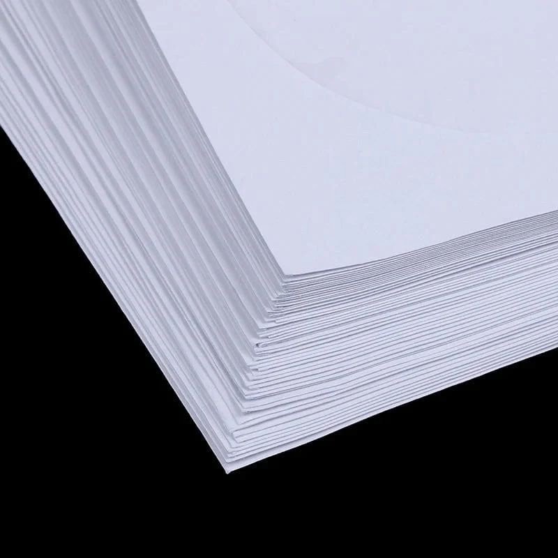 10/50 STÜCKE Weiß 12.5*12.5 CM CD DVD Disc Papierhüllen Umschläge Aufbewahrung Klare Fensterhülle Klappe Weiß Gefaltete Papiertüte CD-Hüllen