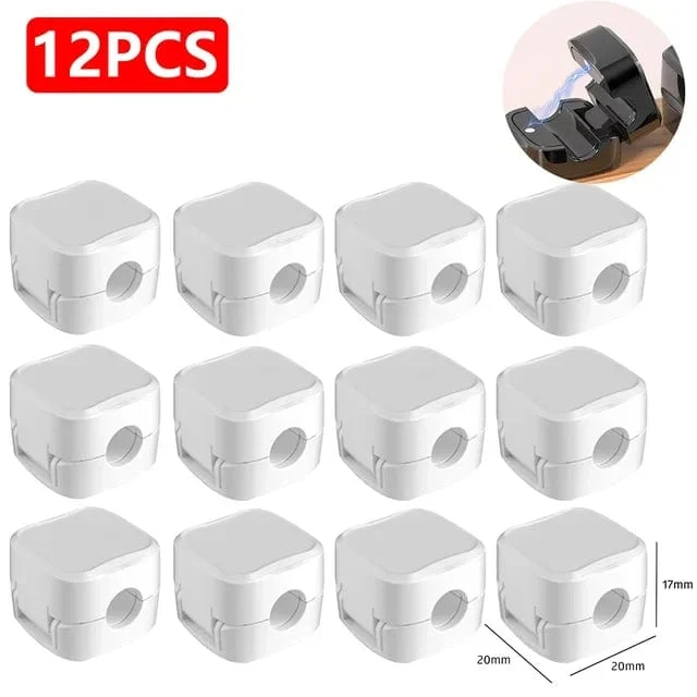 24/6 STÜCKE Magnetische Mini-Kabel-Organizer-Clips Kabel USB-Ladekabel-Clips Manager Kabelhalter Wickler Wandhaken im Haus