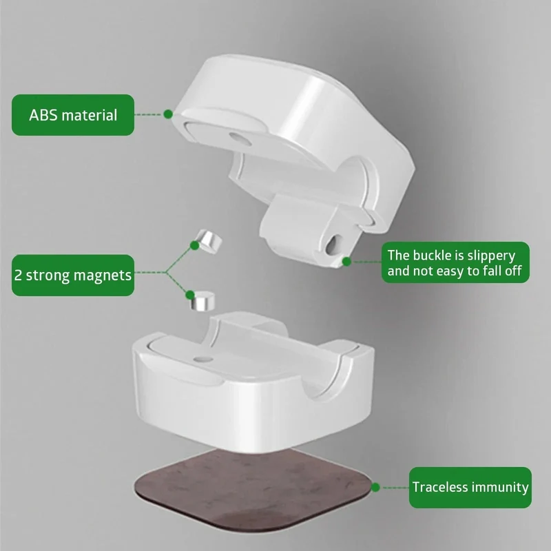 24/6 STÜCKE Magnetische Mini-Kabel-Organizer-Clips Kabel USB-Ladekabel-Clips Manager Kabelhalter Wickler Wandhaken im Haus