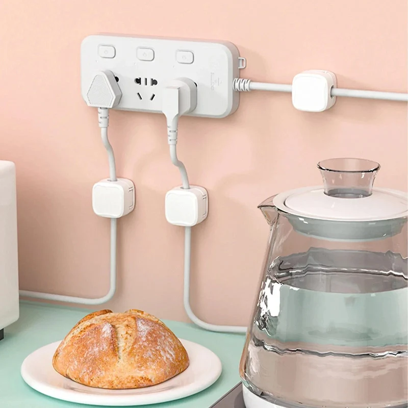 24/6 STÜCKE Magnetische Mini-Kabel-Organizer-Clips Kabel USB-Ladekabel-Clips Manager Kabelhalter Wickler Wandhaken im Haus