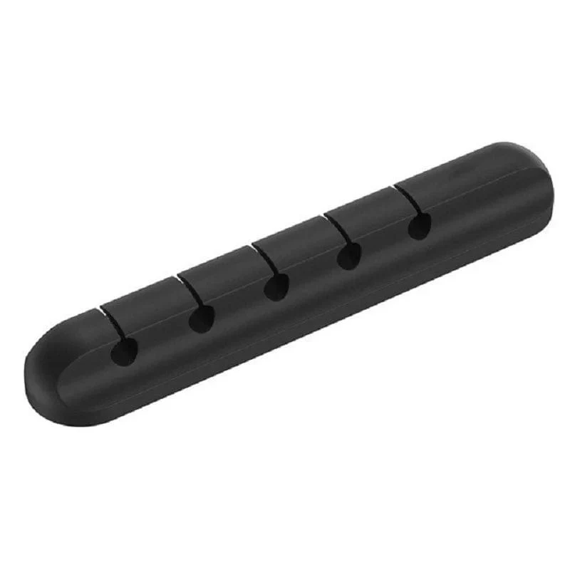 Kabel-Organizer-Management, Drahthalter, flexibler USB-Kabelwickler, ordentliche Silikon-Clips für Maus, Tastatur, Kopfhörerschutz
