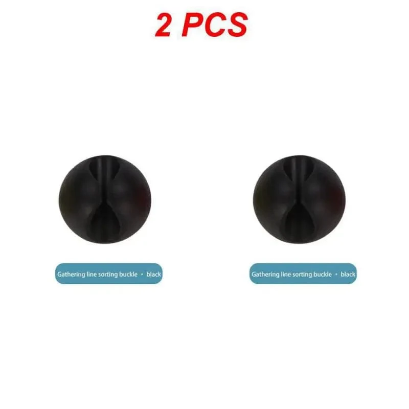 1/2/4PCS Kabel Organizer Draht Wickler Kopfhörer Halter Kabel Clip Büro Desktop Telefon Kabel Silikon Krawatte Fixer Draht Management
