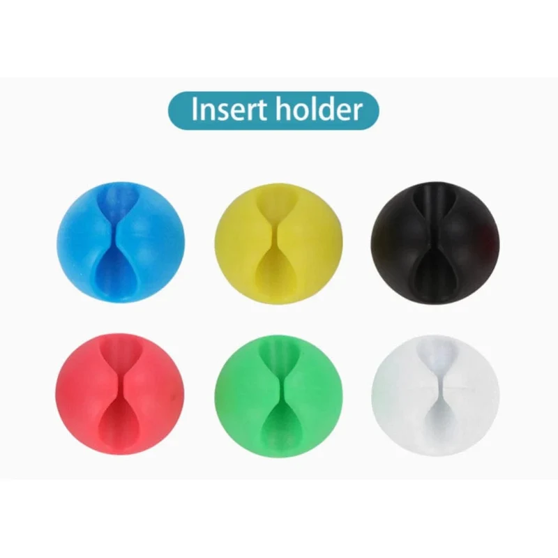 1/2/4PCS Kabel Organizer Draht Wickler Kopfhörer Halter Kabel Clip Büro Desktop Telefon Kabel Silikon Krawatte Fixer Draht Management