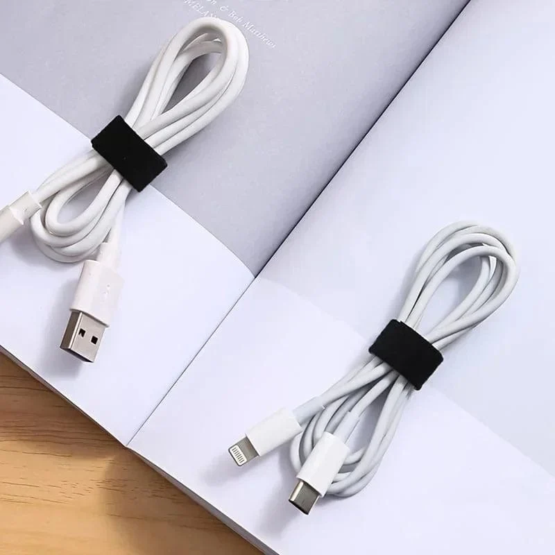 5 m Kabel bestellen, wiederverwendbarer Kabel-Organizer, Schreibtisch-Drahtwickler, Kabelbinder-Organizer, Datenleitungsschutz, Aufbewahrungs-Gadget
