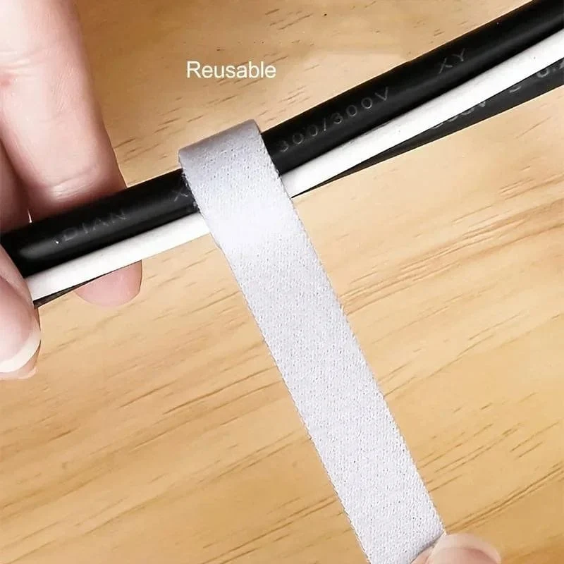 5 m Kabel bestellen, wiederverwendbarer Kabel-Organizer, Schreibtisch-Drahtwickler, Kabelbinder-Organizer, Datenleitungsschutz, Aufbewahrungs-Gadget