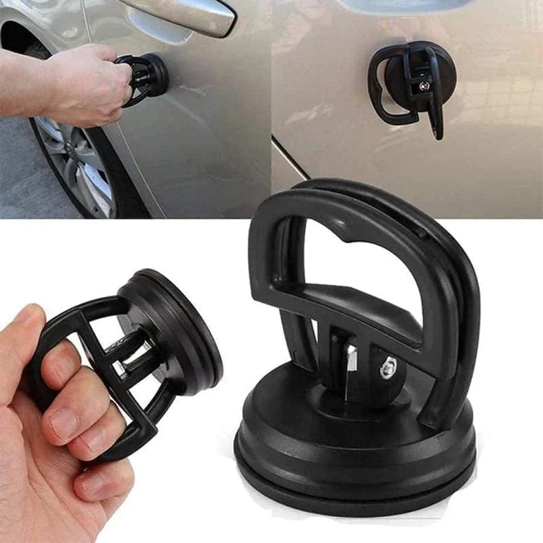 Autoreparaturwerkzeug, Karosseriereparaturabzieher, 2 cm, Schwarz/Orange, Saugnapf zum Entfernen von Dellen, Abzieher für Autobeulen, Glasabsaugung