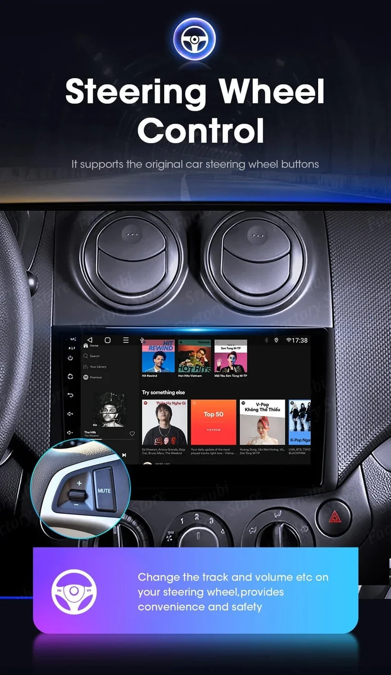 2Din Android 12 Autoradio für Chevrolet AVEO T250 2006-2012 Multimedia-Player Carplay Auto Autoradio Navigator Stereo Kopfeinheit