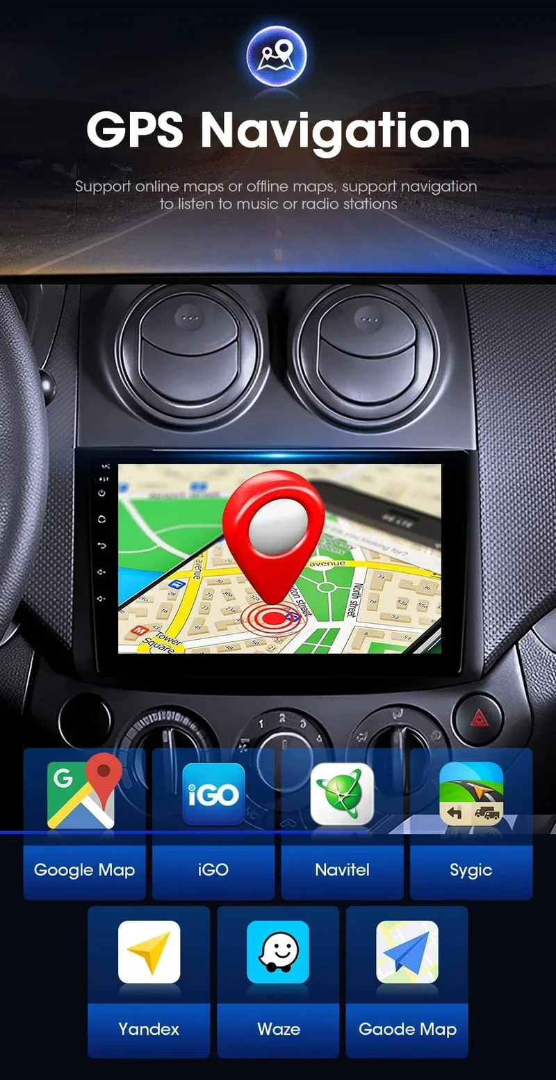 2Din Android 12 Autoradio für Chevrolet AVEO T250 2006-2012 Multimedia-Player Carplay Auto Autoradio Navigator Stereo Kopfeinheit