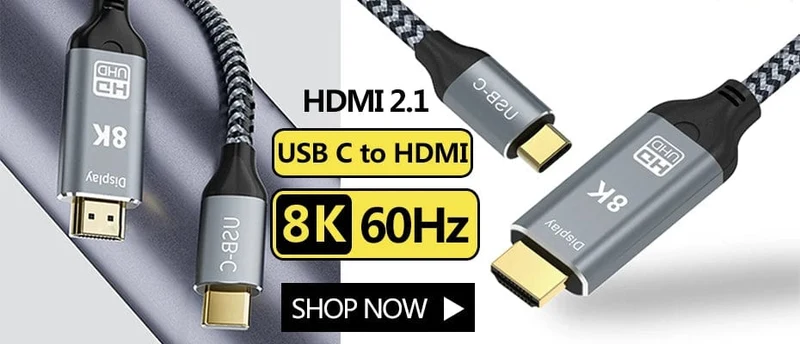 8K HDMI 2.1 Kabel 4K@120Hz 8K@60Hz 48Gbps EARC ARC HDCP Ultra High Speed ​​HDR Für RTX Videokabel PC Laptop Projektor HD TV PS5