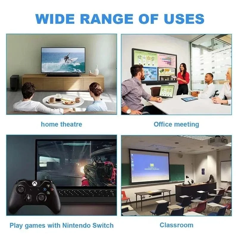 CYANMI HDMI 8K-Kabel für Xiaomi TV-Box PS5 USB-HUB Ultra High Speed ​​Zertifiziert 8K@60Hz HDMI 2.1-Kabel 48Gbps eARC Dolby Vision HD
