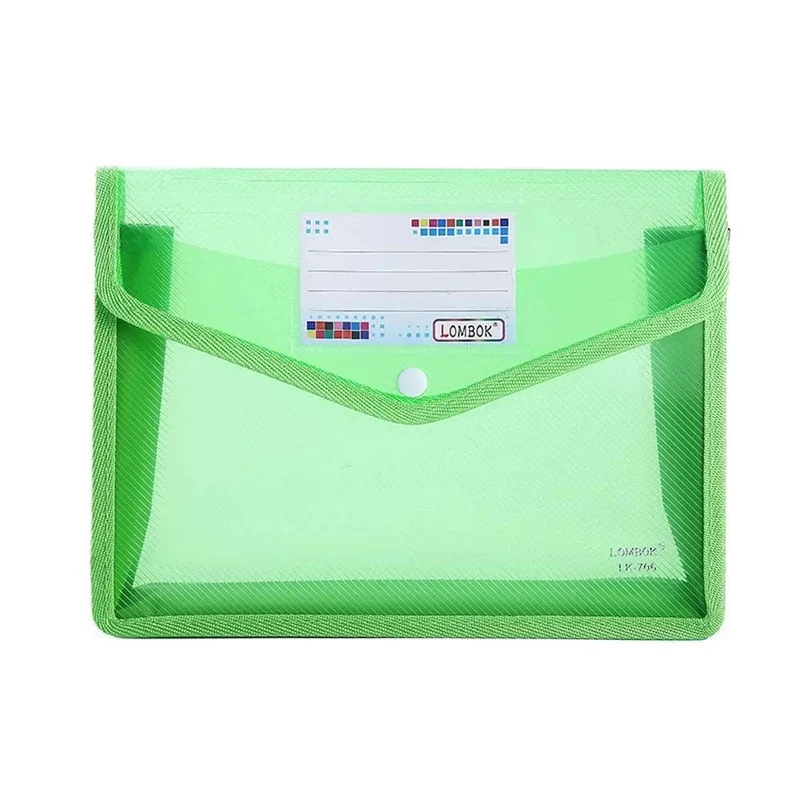 A4/A5-Dateiordner, Schreibwaren-Aufbewahrungsordner, wasserdichte Datei-Organizer-Ordner, PVC-Tasche, Portfolio, Papieraufbewahrung, Büro-Organizer