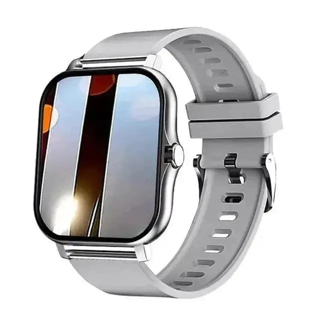 NEU Smart Watch für Damen und Herren, Android-iOS-Telefon, 1.44-Zoll-Farbbildschirm, Full-Touch, benutzerdefiniertes Zifferblatt, Smart Watch, Bluetooth-Anruf