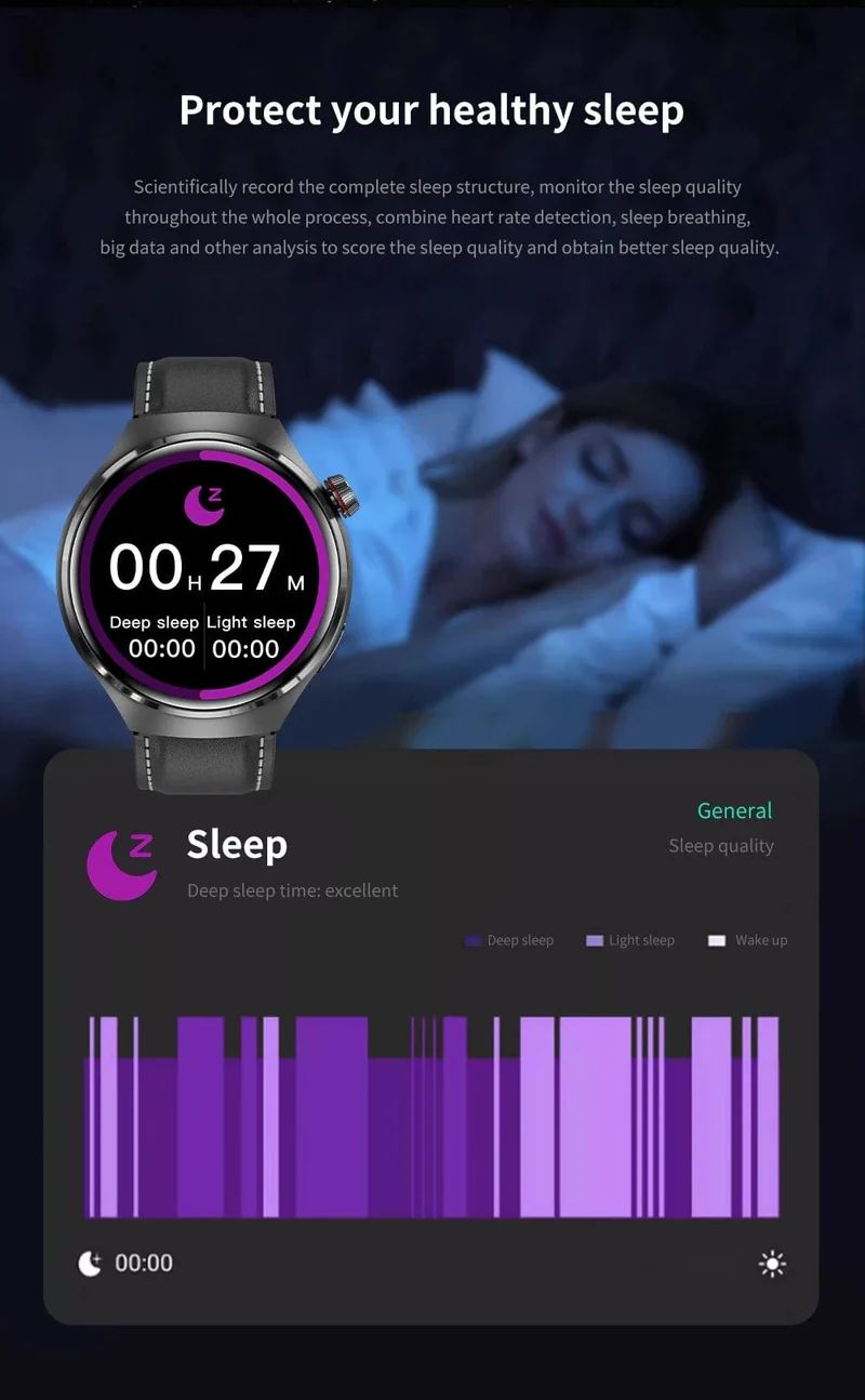 2024 Neue Smart Watch Herzfrequenz-Gesundheitsmonitor Bluetooth-Anruf NFC GPS-Tracker IP68 wasserdichte SmartWatch Männer für HUAWEI GT4 Pro