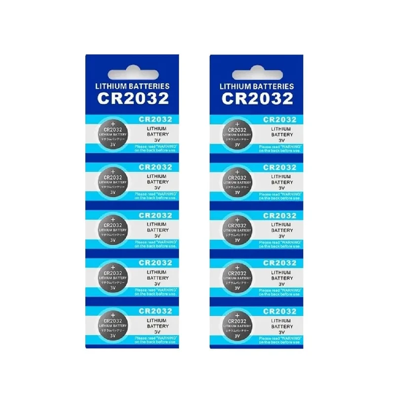 2-60PCS CR2032 CR 2032 Knopfzelle 3V Lithiumbatterie für Uhren, Spielzeuge, Taschenrechner, Autos, Fernbedienungen, Knopfzellen