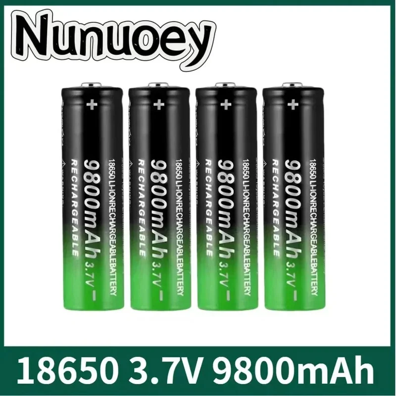 Neu 18650 Li-Ion batterie 9800mah akku 3.7 V für LED taschenlampe taschenlampe oder elektronische geräte