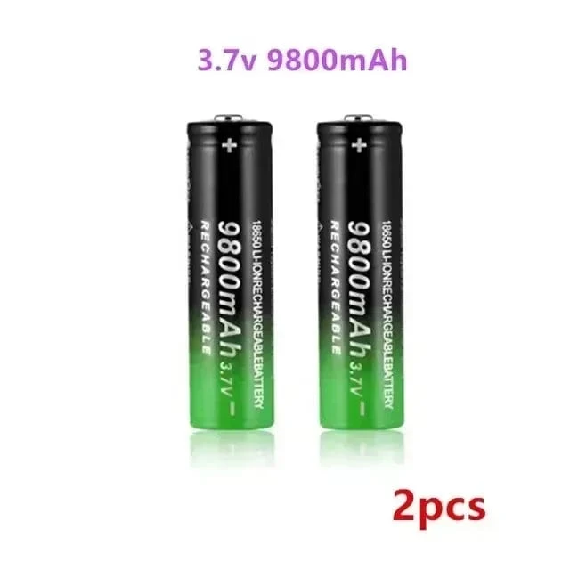 Neu 18650 Li-Ion batterie 9800mah akku 3.7 V für LED taschenlampe taschenlampe oder elektronische geräte