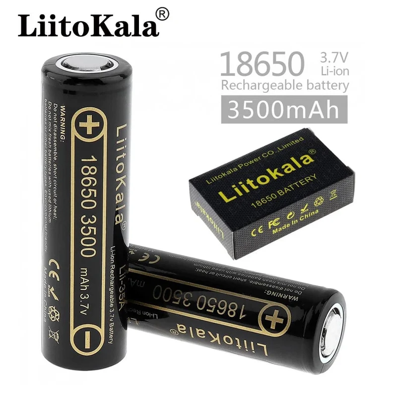 1-20 stücke 100% Original LiitoKala Lii-35A 3.7 V 3500 mAh 10A Entladen Akkus Für 18650 Batterie/UAV
