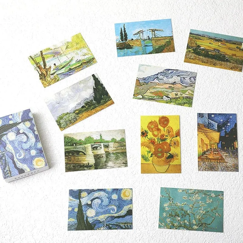 28 stücke Box Lomo Papier Karten Beschreibbare Kleine Journal Sammelalbum Gruß Nachricht Lesezeichen Nette Foto Wand Aufkleber Dekoration Geschenk