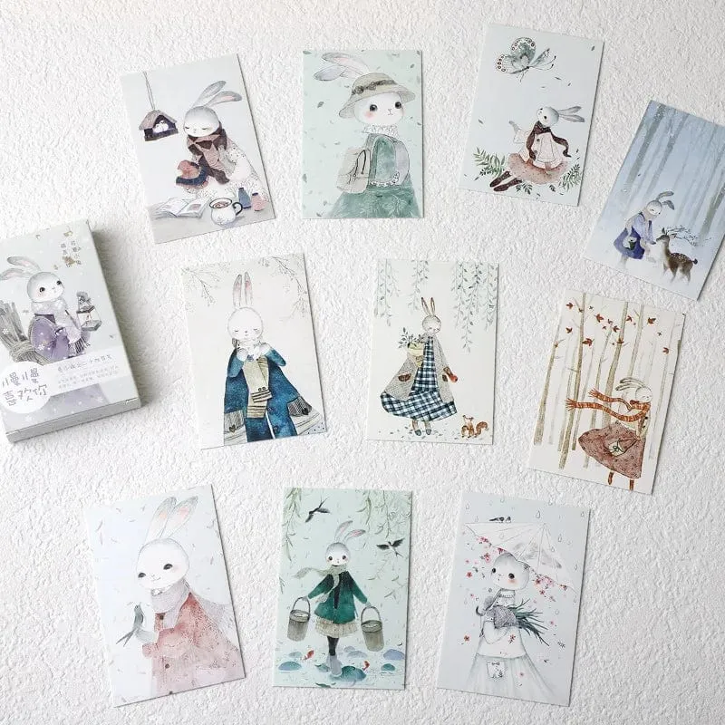 28 stücke Box Lomo Papier Karten Beschreibbare Kleine Journal Sammelalbum Gruß Nachricht Lesezeichen Nette Foto Wand Aufkleber Dekoration Geschenk