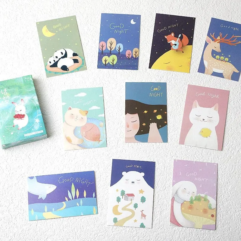 28 stücke Box Lomo Papier Karten Beschreibbare Kleine Journal Sammelalbum Gruß Nachricht Lesezeichen Nette Foto Wand Aufkleber Dekoration Geschenk