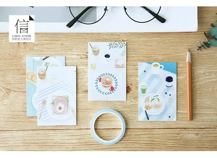 28 stücke Box Lomo Papier Karten Beschreibbare Kleine Journal Sammelalbum Gruß Nachricht Lesezeichen Nette Foto Wand Aufkleber Dekoration Geschenk