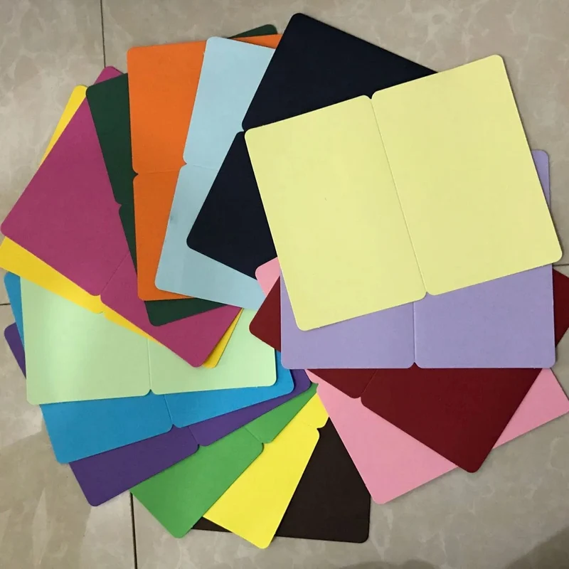 (10 teile/los) DIY Leere Karten Hand Zeichnung Doodle Papier Karten Glücklich Geburtstag Karte Grußkarten 15x9.3 cm