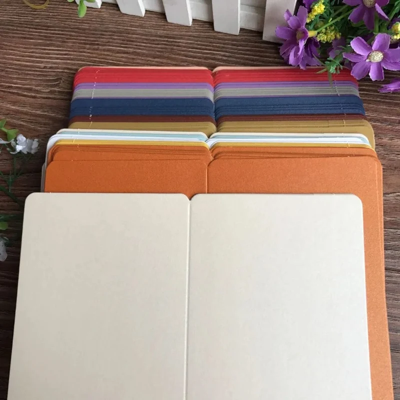(10 teile/los) DIY Leere Karten Hand Zeichnung Doodle Papier Karten Glücklich Geburtstag Karte Grußkarten 15x9.3 cm