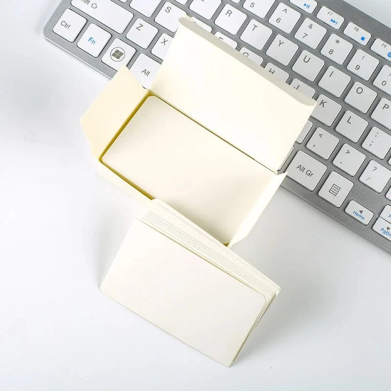 Japanische farbige weiße Notizblöcke, Nachrichtennotizen, leere Karteikarten, Lernnotizblock, Index-Registerkarte, leere Karten, Tagesplaner, Tagebuch, Briefpapier