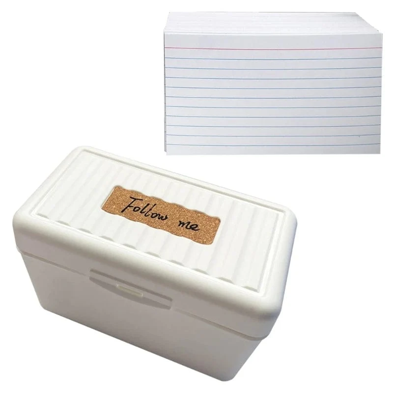 Farbige Karteikarten-Trennblätter, 3 x 5 cm, Karten mit Registerkarten, linierte Notizkarten-Trennblätter, liniertes Muster, Lernkarten