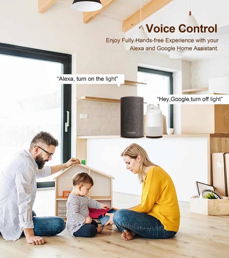 GIRIER Tuya ZigBee 3.0 Smart Switch-Modul, kein Neutralleiter erforderlich, Smart Home DIY-Lichtschalter, funktioniert mit Alexa Google Home