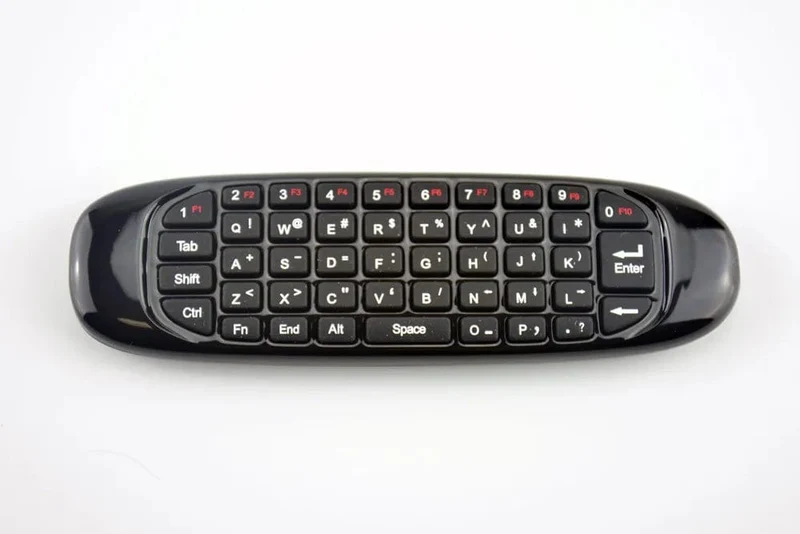 C120 Air Mouse Mini-Tastaturmaus Somatosensorisches Gyroskop Doppelseitige Fernbedienung für PC Android TV Box