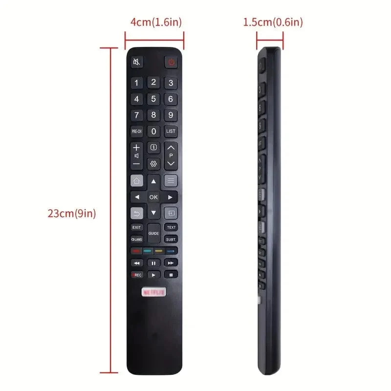 RC802N YAI2 Ersatz-TCL-Smart-TV-Fernbedienung für TCL TV 4K HDTV P20-Serie C2-Serie NETFLIX