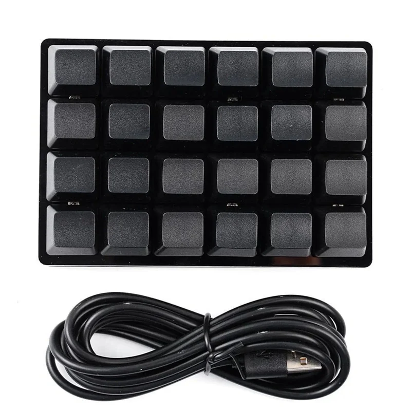 Mini USB Custom Mechanische Tastatur 2/3/4/6/9/12/16/24 Tasten Gaming Tastatur Sayo Gerät Tastenkombination Programmierbare Tastatur Tasten Makro